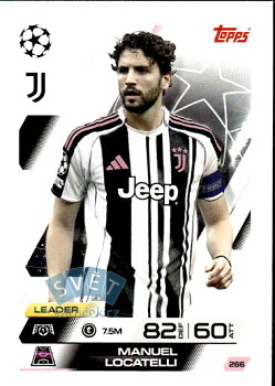 Manuel Locatelli Juventus FC Topps Match Attax UEFA Club Competitions 2025/26 #266