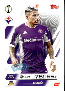 Dodo Fiorentina Topps Match Attax UEFA Club Competitions 2025/26 #283