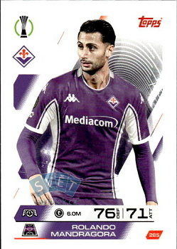Rolando Mandragora Fiorentina Topps Match Attax UEFA Club Competitions 2025/26 #285