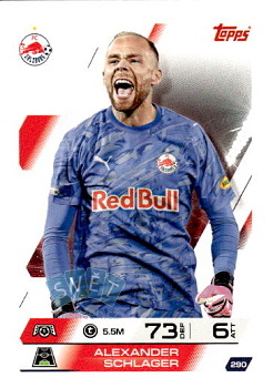 Alexander Schlager Red Bull Salzburg Topps Match Attax UEFA Club Competitions 2025/26 #290