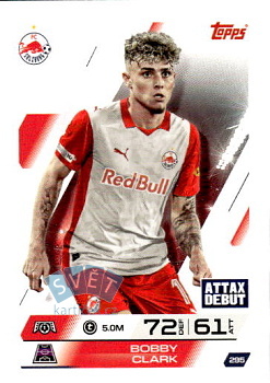 Bobby Clark Red Bull Salzburg Topps Match Attax UEFA Club Competitions 2025/26 #295