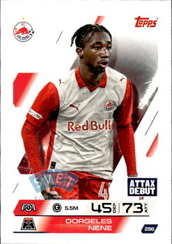 Dorgeles Nene Red Bull Salzburg Topps Match Attax UEFA Club Competitions 2025/26 #296