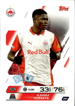 Karim Konate Red Bull Salzburg Topps Match Attax UEFA Club Competitions 2025/26 #297