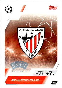 Team Badge Athletic Bilbao Topps Match Attax UEFA Club Competitions 2025/26 #303