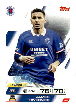 James Tavernier Rangers FC Topps Match Attax UEFA Club Competitions 2025/26 #309