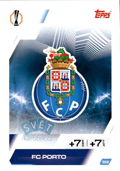 Team Badge FC Porto Topps Match Attax UEFA Club Competitions 2025/26 #312