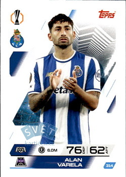 Alan Varela FC Porto Topps Match Attax UEFA Club Competitions 2025/26 #314