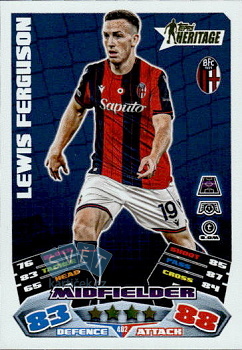 Lewis Ferguson Bologna Topps Match Attax UEFA Club Competitions 2025/26 Heritage #402