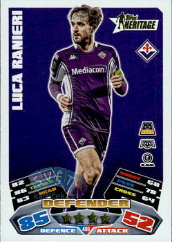 Luca Ranieri Fiorentina Topps Match Attax UEFA Club Competitions 2025/26 Heritage #403
