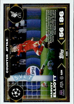 Harvey Elliott Liverpool Topps Match Attax UEFA Club Competitions 2025/26 Counter Attax #406