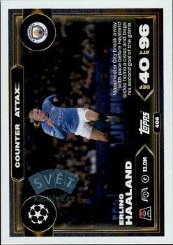 Erling Haaland Manchester City Topps Match Attax UEFA Club Competitions 2025/26 Counter Attax #408