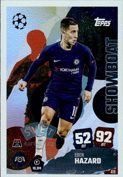 Eden Hazard Chelsea Topps Match Attax UEFA Club Competitions 2025/26 Showboat #416