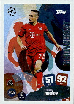 Franck Ribery Bayern Munchen Topps Match Attax UEFA Club Competitions 2025/26 Showboat #420