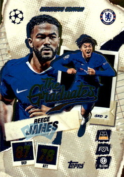 Reece James Chelsea Topps Match Attax UEFA Club Competitions 2025/26 The Graduates #GRD2