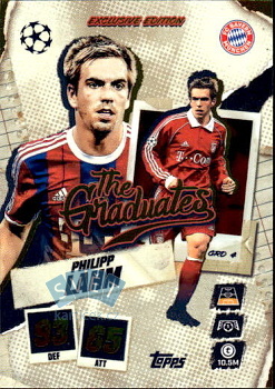 Philipp Lahm Bayern Munchen Topps Match Attax UEFA Club Competitions 2025/26 The Graduates #GRD4