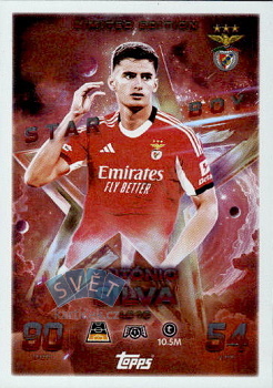 Antonio Silva SL Benfica Topps Match Attax UEFA Club Competitions 2025/26 Starboy Limited Edition #LE16