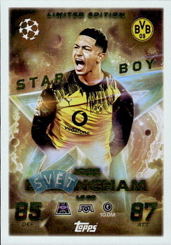 Jobe Bellingham Borussia Dortmund Topps Match Attax UEFA Club Competitions 2025/26 Starboy Limited Edition #LE20
