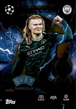 Erling Haaland Manchester City Topps Match Attax UEFA Club Competitions 2025/26 Gladiators Limited Edition - Centurions #GLE1