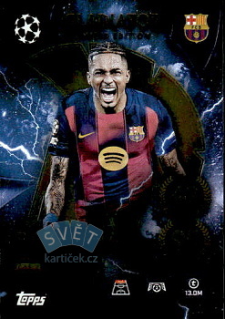 Raphinha FC Barcelona Topps Match Attax UEFA Club Competitions 2025/26 Gladiators Limited Edition - Centurions #GLE2