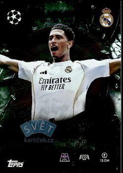 Jude Bellingham Real Madrid Topps Match Attax UEFA Club Competitions 2025/26 Gladiators Limited Edition - Warriors #GLE5