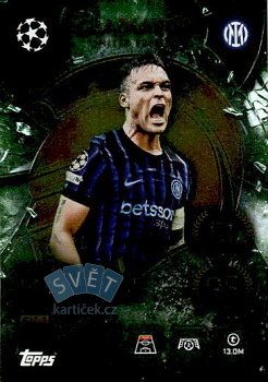Lautaro Martinez Internazionale Milano Topps Match Attax UEFA Club Competitions 2025/26 Gladiators Limited Edition - Warriors #GLE6