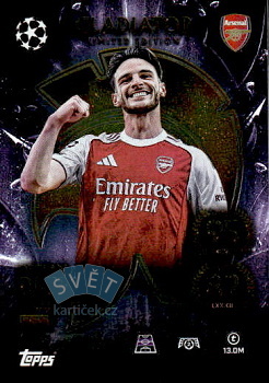 Declan Rice Arsenal Topps Match Attax UEFA Club Competitions 2025/26 Gladiators Limited Edition - Battlers #GLE10