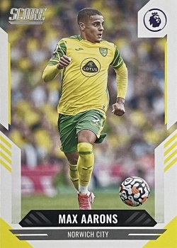 Max Aarons Norwich City Panini Score Premier League 2021/22 #112