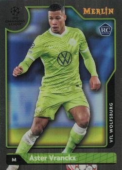 Aster Vranckx VfL Wolfsburg Topps Merlin Chrome UEFA Club Competitions 2021/22 #123