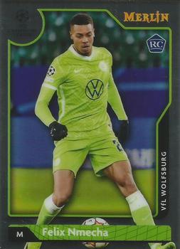 Felix Nmecha VfL Wolfsburg Topps Merlin Chrome UEFA Club Competitions 2021/22 #146