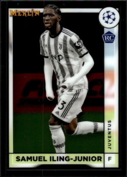 Samuel Iling-Junior Juventus FC Topps Merlin Chrome UEFA Club Competitions 2022/23 #83