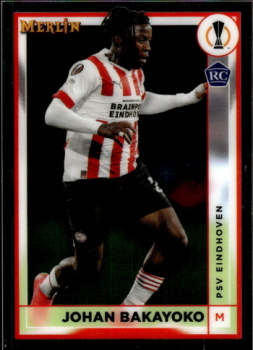 Johan Bakayoko PSV Eindhoven Topps Merlin Chrome UEFA Club Competitions 2022/23 #108