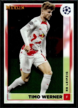 Timo Werner RB Leipzig Topps Merlin Chrome UEFA Club Competitions 2022/23 #115