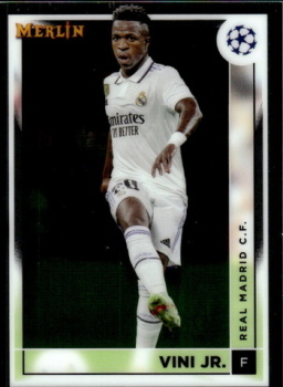 Vini Jr. Real Madrid Topps Merlin Chrome UEFA Club Competitions 2022/23 #118