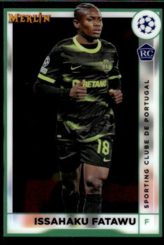 Issahaku Fatawu Sporting CP Topps Merlin Chrome UEFA Club Competitions 2022/23 #128