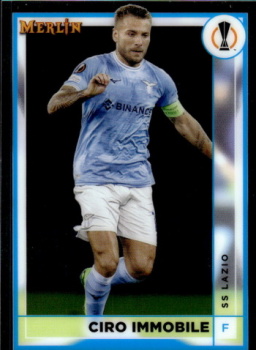 Ciro Immobile Lazio Roma Topps Merlin Chrome UEFA Club Competitions 2022/23 #131