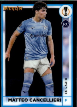 Matteo Cancellieri Lazio Roma Topps Merlin Chrome UEFA Club Competitions 2022/23 #132
