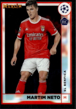 Martim Neto SL Benfica Topps Merlin Chrome UEFA Club Competitions 2022/23 #144