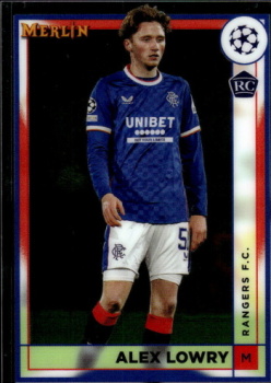 Alex Lowry Glasgow Rangers Topps Merlin Chrome UEFA Club Competitions 2022/23 #149