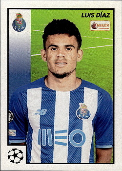Luis Diaz FC Porto Topps Merlin Heritage 97 UEFA Champions League 2021/22 #100