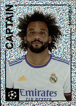 Marcelo Real Madrid Topps Merlin Heritage 97 UEFA Champions League 2021/22 #109