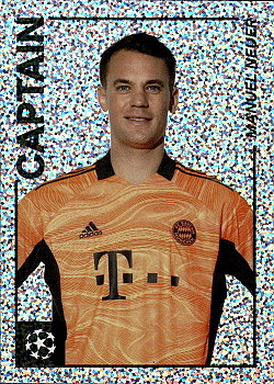 Manuel Neuer Bayern Munchen Topps Merlin Heritage 97 UEFA Champions League 2021/22 #110
