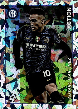 Lautaro Martinez Internazionale Milano Topps Merlin Heritage 97 UEFA Champions League 2021/22 #136