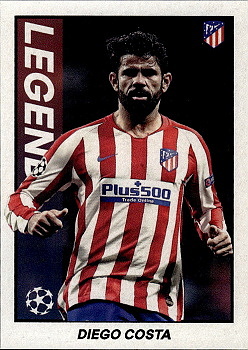 Diego Costa Atletico Madrid Topps Merlin Heritage 97 UEFA Champions League 2021/22 #142