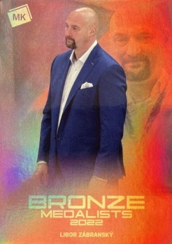 Libor Zabransky Reprezentace Moje Karticky Narodni Tym 2021/22 MK Bronze Medalists 2022 & The best U20 /100 #27