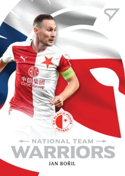 Jan Boril Slavia Praha SportZoo FORTUNA:LIGA 2020/21 2. serie National Team Warriors #WR02