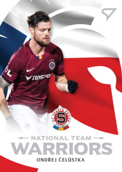 Ondrej Celustka Sparta Praha SportZoo FORTUNA:LIGA 2020/21 2. serie National Team Warriors #WR04