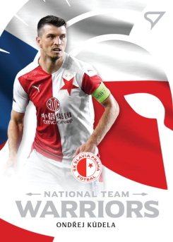 Ondrej Kudela Slavia Praha SportZoo FORTUNA:LIGA 2020/21 2. serie National Team Warriors #WR05