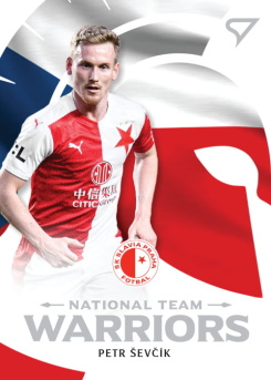 Petr Sevcik Slavia Praha SportZoo FORTUNA:LIGA 2020/21 2. serie National Team Warriors #WR09