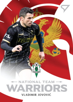 Vladimir Jovovic Jablonec SportZoo FORTUNA:LIGA 2020/21 2. serie National Team Warriors #WR13