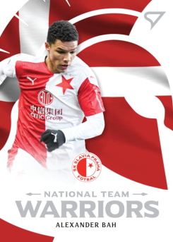 Alexander Bah Slavia Praha SportZoo FORTUNA:LIGA 2020/21 2. serie National Team Warriors #WR14